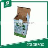 LARGE RECTANGLE SHAPE CORRUGATED COLOR BOXES FOR DOODIE BAGS PACKAGING WITH PANTONE COLORS