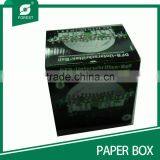 2015 GLOSSY BLACK CARDBOARD CORRUGATED CARTON BOX EP5622001