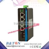 Industrial Fiber Switch 10/100M 1Fiber port +4Rj45 optical fiber switch