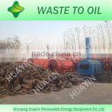 fuel from waste plastic and tyre equipment