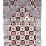 Colorful 100%Chenille Jacquard Woven Muslim Prayer Rug Mat thumbnail-3