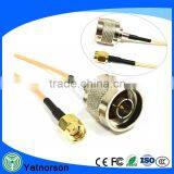 Custom Professional Design rf Coaxial Cable SMA to N Male RG178 Jumper Cable thumbnail-2