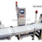 Check Weigher WS-N500 Online Weight Checking and Sorting for Big Size Packing