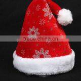 Hot Promotion Wholesale Christmas Gifts Santa Claus Hat Fashion Soft Classical Christmas Hats thumbnail-3