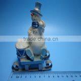 Hot Sales Resin Snowman Statue for Christmas Decoration thumbnail-1