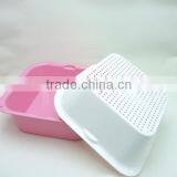 Vegetable Sieve/Fruit Basket/Plastic Basket/sifter/griddle/boult/screen/sieve/Dried Basin/sieve With Basin/Colander thumbnail-4