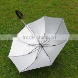 fiberglass silver coating uv protection solar charger umbrella
