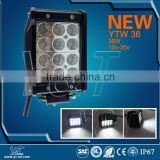 Quad Row 4" 36W 2520LM 12V LED Light Bars, offroad ATV UTV 4x4 aut led driving light bar, super quality4 inch led light bar