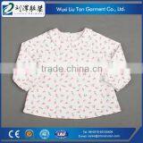 Flower Printed Corduroy Kids Safety High Visibility Girl Shirt thumbnail-3