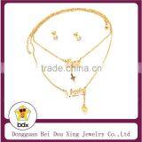 Wholesales Gold Plated Stainless Steel Holy Mother Of God Virgin Mary And Baby Jesus Criss Christians Catholic Medals Necklace thumbnail-1