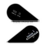 6 Ports USB 2.0 Hub Adapter Combo With SD and TF Card Reader Function thumbnail-3