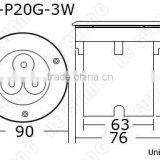 3W RGB Ied Step Light thumbnail-3