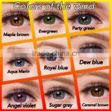 HOT Selling 50 Colors of the Wind Yearly Beauty Colored Eye Cosmetic Contact Lenses Wholesale Quality Choice thumbnail-1