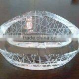 Newest Fashion Crystal Ashtray for Office Decoration or Wedding Favors