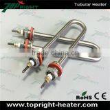 Stainless Customized 240v 3kw With Thread Screw Mounted Immersion Tubular Heater