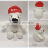 Coca Cola Audit Factory Plush Bear for Promotion thumbnail-1
