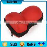 Custom Shape Red pu Leather Eva Travel Zipper Case thumbnail-4