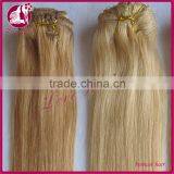 6A Brazilian Remy Virgin Human Hair and Straight Factory Price Clip in Hair Extension thumbnail-5