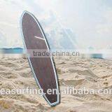 2014 First Quarter Hot Dark Bamboo Wood Venner Nice Wooden Surfboard Keychain