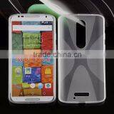 Cell Phone Accessory X Type Matte Soft TPU Cover Tpu Case for Moto x 3rd Gen 2015 China