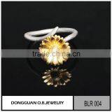 Latest Brass Antique Jewelry Ring Without Stone/Gold Plated Ring thumbnail-2