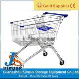 Portable Supermarket shopping cart & supermarket equipment loads 60 to 120kgs