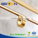 China Cheap Price Bathroom / Golden Color /Double Bar Towel Shelf #15002 thumbnail-3