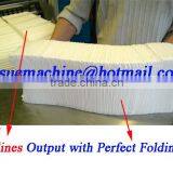Italy Design 2lines 800 Piece Per Minute Embossing Printing High Speed Automatic Dinner Napkin Paper Manufacturing Machine thumbnail-2