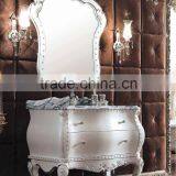 WTS3222 Classic Hotel Bathroom Furniture, Antique Wooden Bathroom Cabinet thumbnail-2