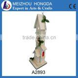 Wooden Christmas Decorated Wooden House thumbnail-3