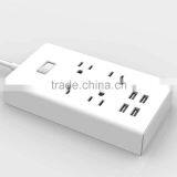 USB Surge Protector 4AC With 4 USB Power Socket thumbnail-4