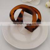 Ladies Black Brown Plastic Butterfly Style Hairpin Hair Claw Clip Goody Claw Clip Curved Pack of 3 thumbnail-4