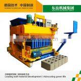 Only 2 Person Operate Bigger Mobile Hollow Block Manufacturing Machine QT6-25