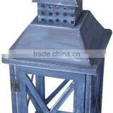 Blue Wooden Lantern for Promotional Gifts thumbnail-4