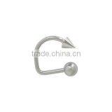 Surgical Steel Spike Lippy Loop Labret Body Jewelry