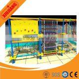 Interesting!!!2014 Hot Sale Rope Climbing Tower For Children's Indoor Play Centre