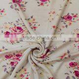 Fashion New Design Pretty Printed Spun Rayon Fabric For Dress