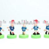 Plastic Toys,Promotion Gift,Cartoon Figurine,Soccer Figurine