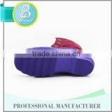 Newest Design Low Price 100% Natural Rubber Cheap Rain Boots With Fur Lining thumbnail-3