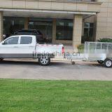 2016 Hot Sales!!! High Quality 7x5ft Hot Dipped Galvanized Stronger Utility Caged Box Trailer thumbnail-4