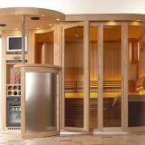 Solid Red Cedar Wooden Sauna Room thumbnail-5