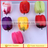 Simulation DIY artificial Flower tulip head for wedding Home Party Decor flower heads tulip