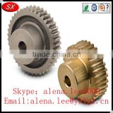 ISO/RoHS passed brass/bronze/stainless steel small gears,gear ring,steering gear