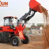 2.0 Ton Qingdao Everun Farm Machinery Small Snow Shovel Loader With Tyre Chain thumbnail-6