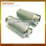 0.2 um 0.5 1 2 5 10 15 20 30 40 60 80 90 Microns SUS316L Sinter Porous Stainless Steel Filter thumbnail-3