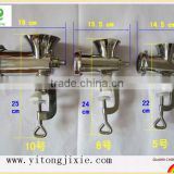 Cheap Price China factory manufacturer home use hand /manual met mincer 5