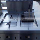 Free Standing Single Cylinder Double Basket Deep Fryer thumbnail-4