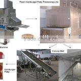 Fresh Hamburger Patty Processing Line/Chicken (Fish) Popcorn Processing Line/Automatic Union Ring Processing Line