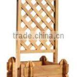 Two-side Garden Lattice Planter/barrel/SEN0116 thumbnail-1