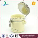 Modern Ceramic Coffee Canister Jars for Kitchen thumbnail-2